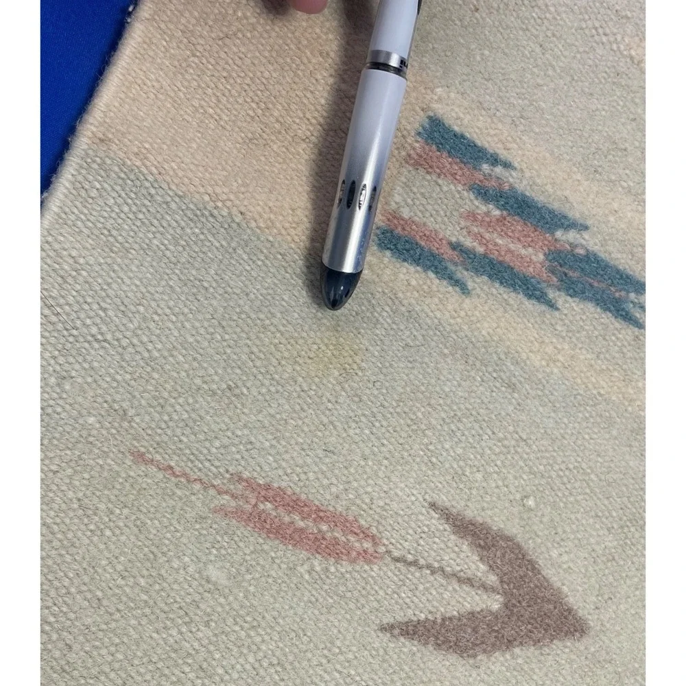 Handwoven Wool Southwestern Table Runner 16.75